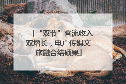 “双节”客流收入双增长，电广传媒文旅融合结硕果