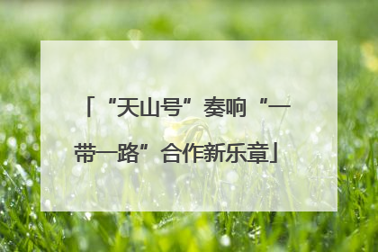 “天山号”奏响“一带一路”合作新乐章