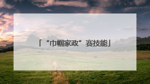 “巾帼家政”赛技能