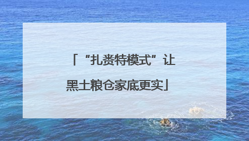 “扎赉特模式”让黑土粮仓家底更实