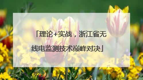 理论+实战，浙江省无线电监测技术巅峰对决