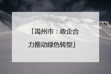 禹州市：政企合力推动绿色转型