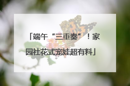 端午“三重奏”！家园社花式宠娃超有料