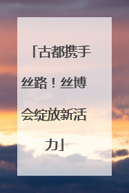 古都携手丝路！丝博会绽放新活力