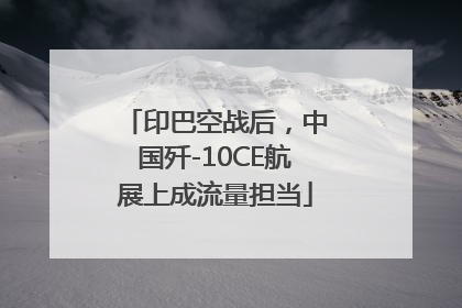 印巴空战后，中国歼-10CE航展上成流量担当