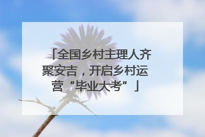 全国乡村主理人齐聚安吉，开启乡村运营“毕业大考”