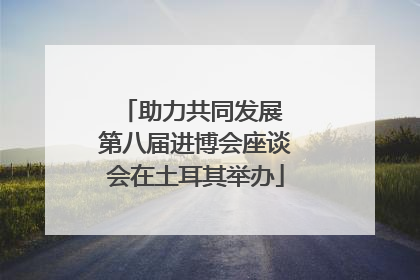 助力共同发展 第八届进博会座谈会在土耳其举办