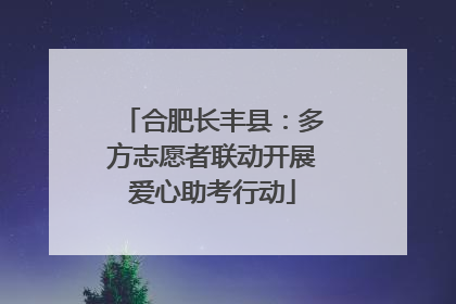 合肥长丰县：多方志愿者联动开展爱心助考行动