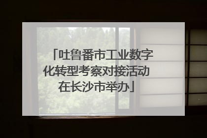 吐鲁番市工业数字化转型考察对接活动在长沙市举办