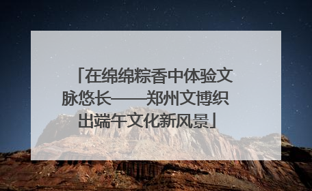 在绵绵粽香中体验文脉悠长——郑州文博织出端午文化新风景