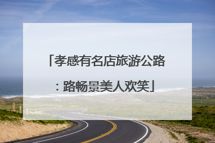 孝感有名店旅游公路：路畅景美人欢笑