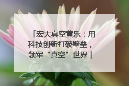 宏大真空黄乐：用科技创新打破壁垒，领军“真空”世界｜湘商，向上③