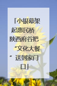 小银幕架起惠民桥 陕西府谷把“文化大餐”送到家门口
