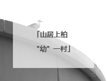 山居上柏 “幼”一村