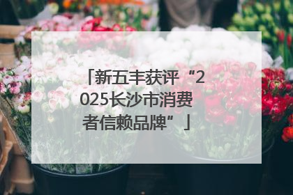 新五丰获评“2025长沙市消费者信赖品牌”