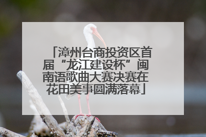 漳州台商投资区首届“龙江建设杯”闽南语歌曲大赛决赛在花田美事圆满落幕