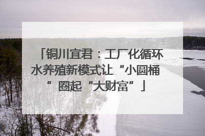 铜川宜君：工厂化循环水养殖新模式让“小圆桶”圈起“大财富”