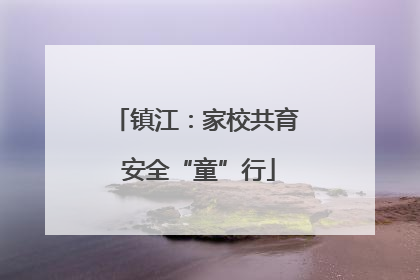 镇江：家校共育 安全“童”行