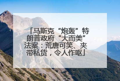 马斯克“炮轰”特朗普政府“大而美”法案：荒唐可笑、夹带私货，令人作呕