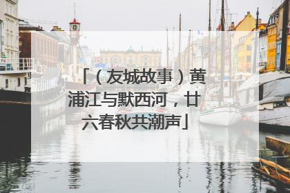 （友城故事）黄浦江与默西河，廿六春秋共潮声