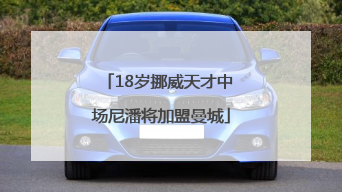18岁挪威天才中场尼潘将加盟曼城